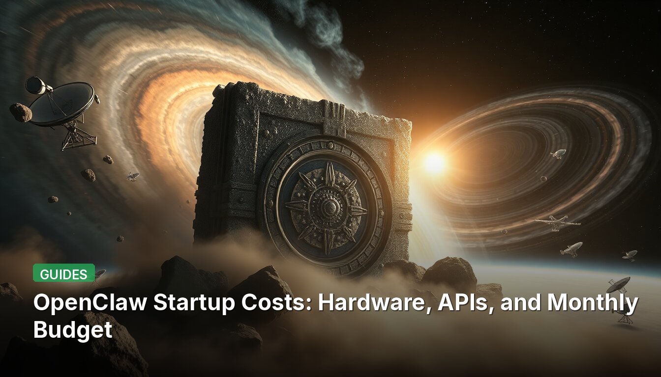 OpenClaw Startup Costs: Hardware, APIs, and Monthly Budget