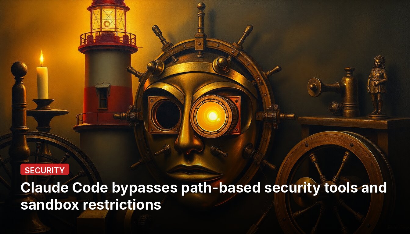 Claude Code bypasses path-based security tools and sandbox restrictions