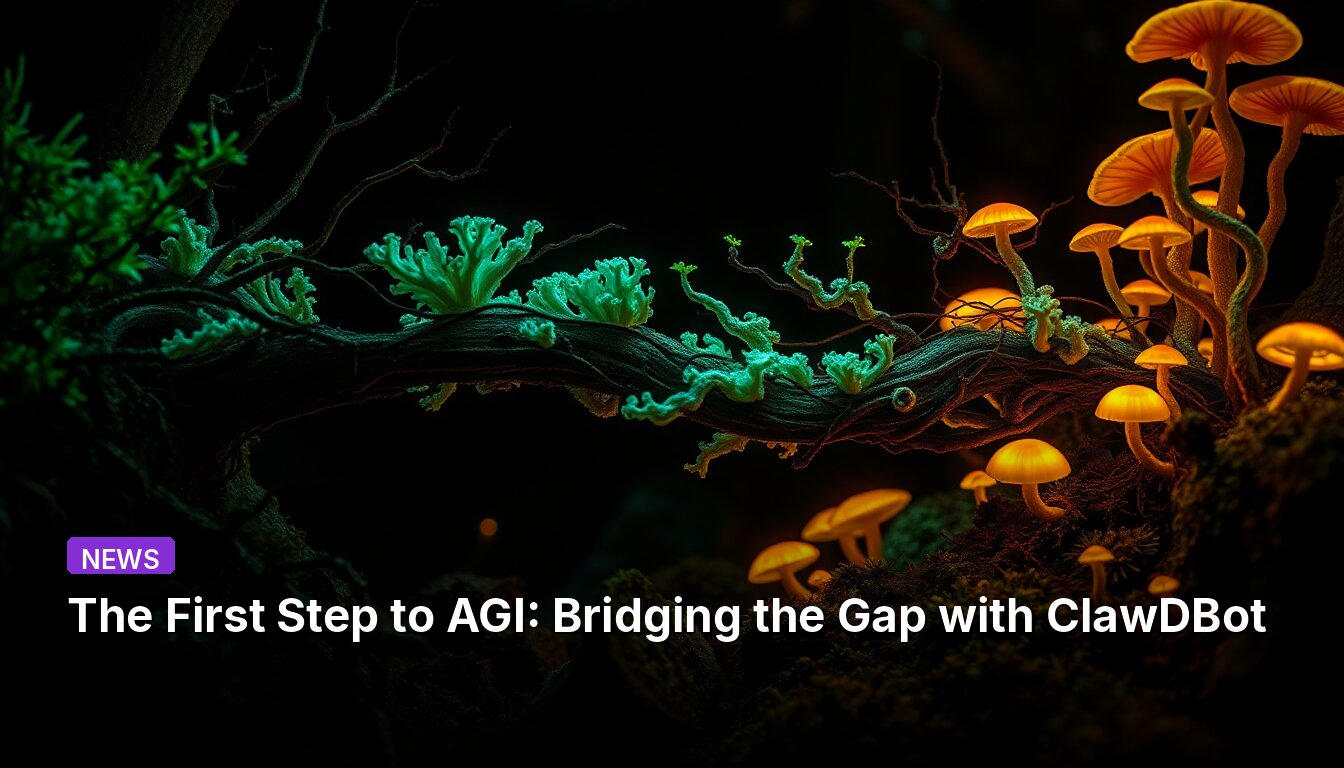 The First Step to AGI: Bridging the Gap with ClawDBot