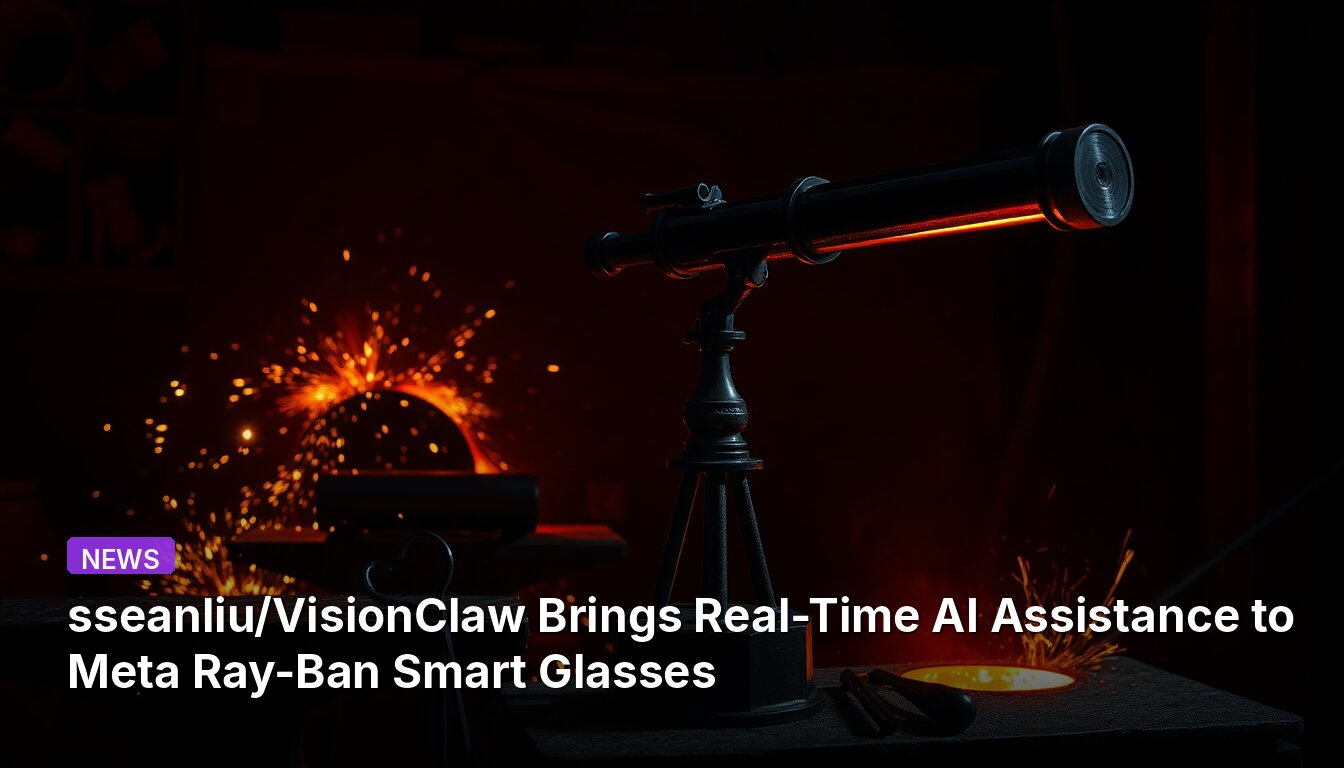 sseanliu/VisionClaw Brings Real-Time AI Assistance to Meta Ray-Ban Smart Glasses