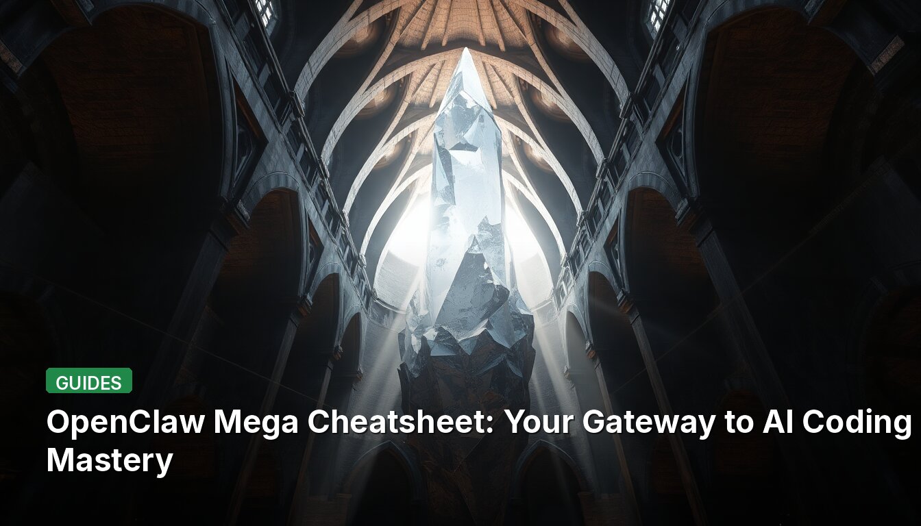 OpenClaw Mega Cheatsheet: Your Gateway to AI Coding Mastery