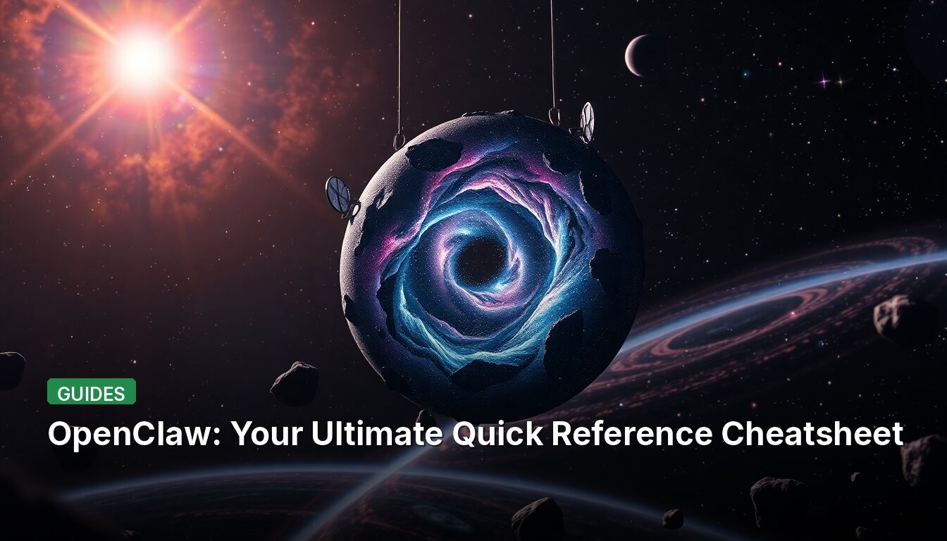 OpenClaw: Your Ultimate Quick Reference Cheatsheet