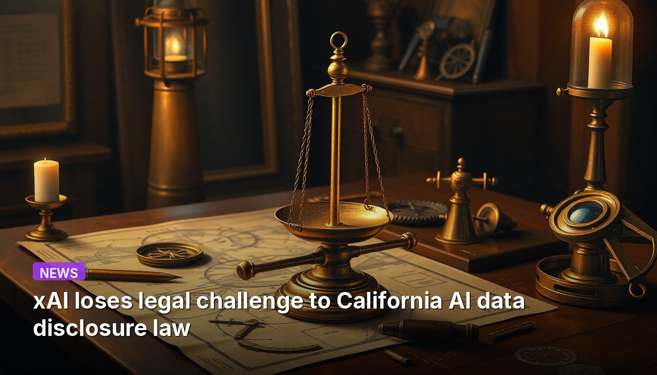 xAI loses legal challenge to California AI data disclosure law