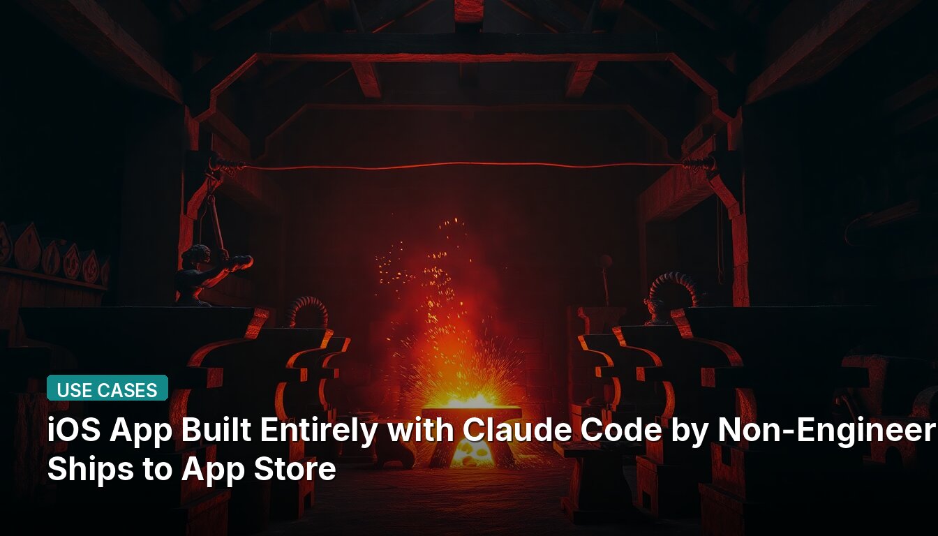 iOS App Built Entirely with Claude Code by Non-Engineer Ships to App Store