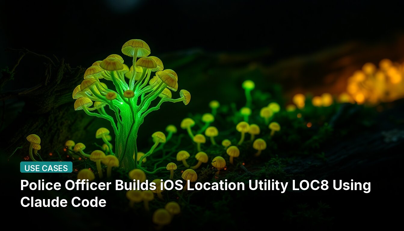 Police Officer Builds iOS Location Utility LOC8 Using Claude Code