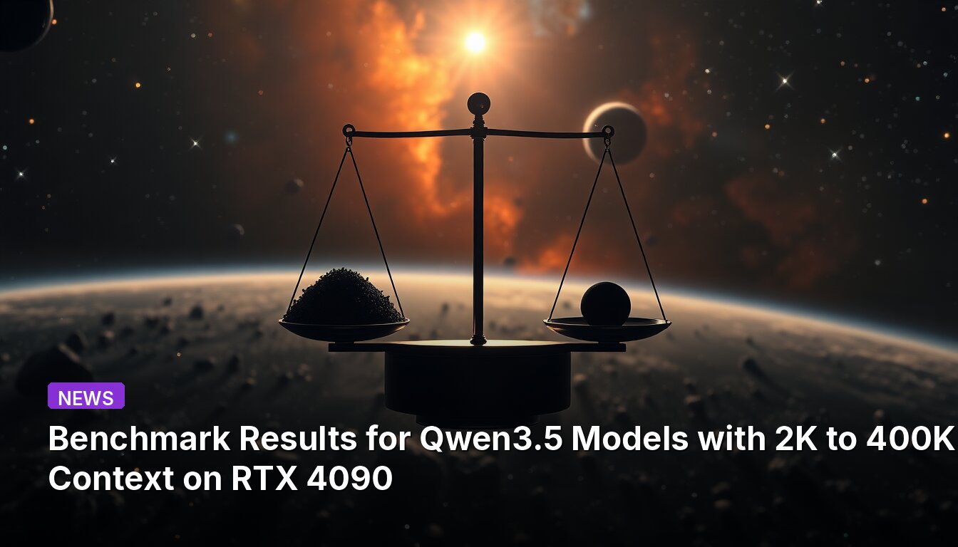 Benchmark Results for Qwen3.5 Models with 2K to 400K Context on RTX 4090