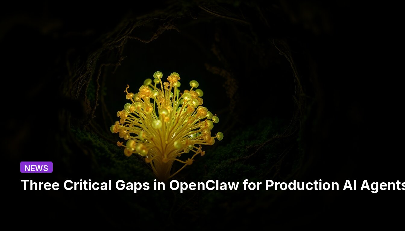 Three Critical Gaps in OpenClaw for Production AI Agents