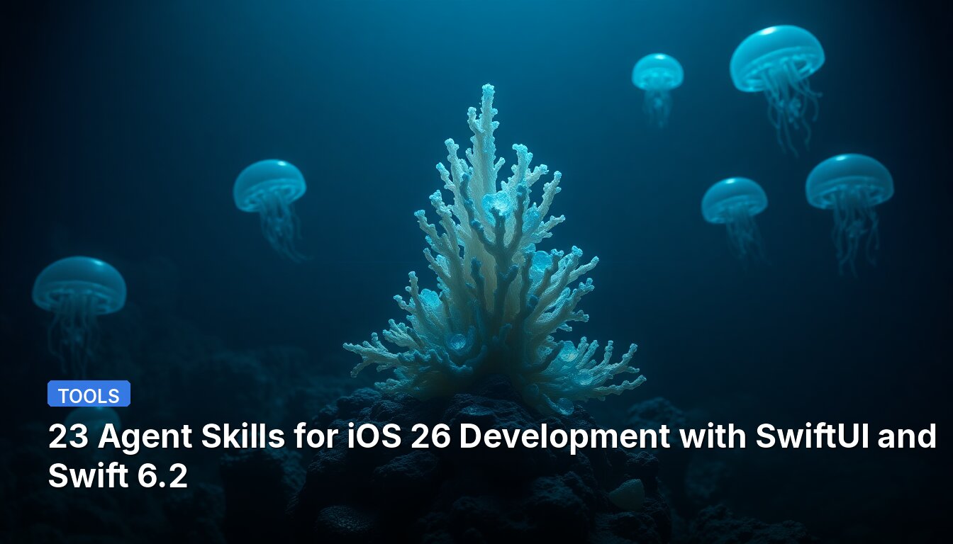23 Agent Skills for iOS 26 Development with SwiftUI and Swift 6.2