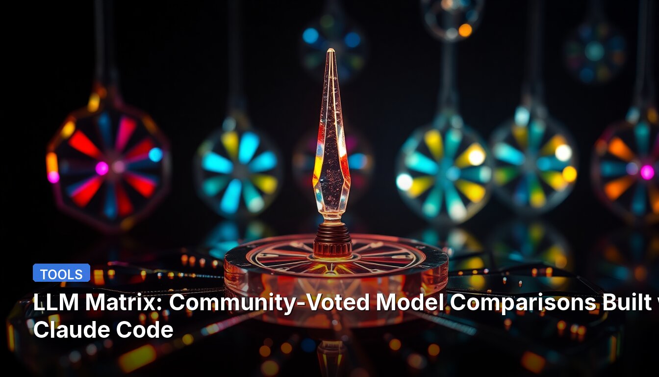 LLM Matrix: Community-Voted Model Comparisons Built with Claude Code