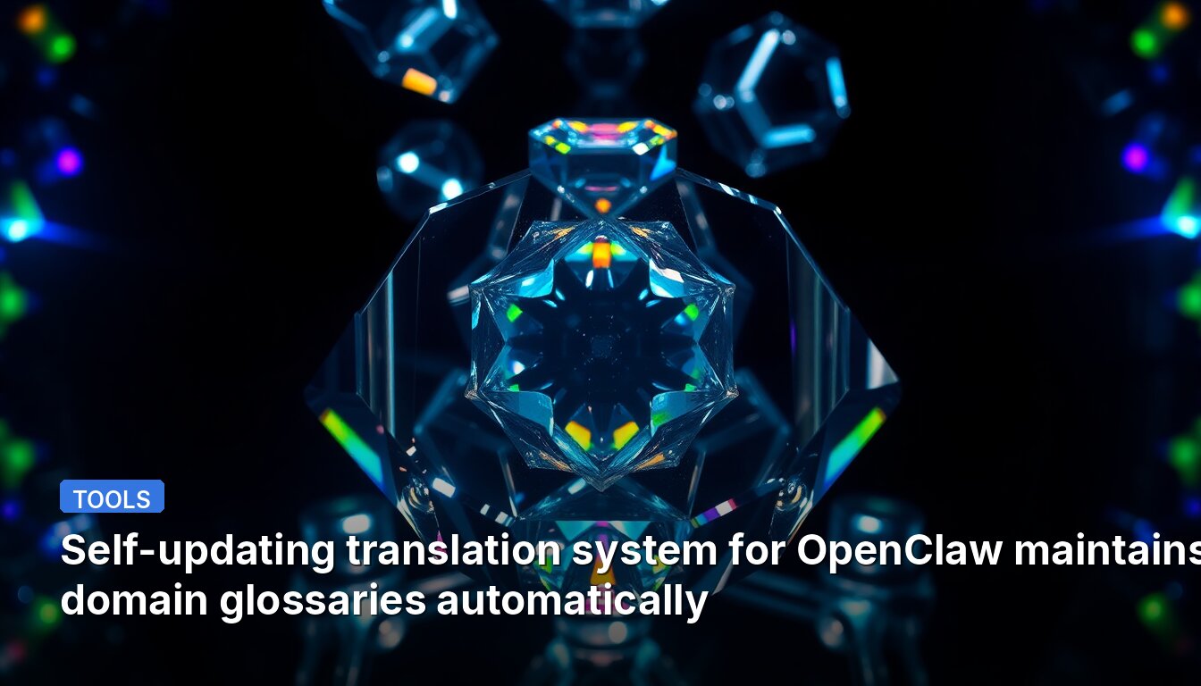 Self-updating translation system for OpenClaw maintains domain glossaries automatically