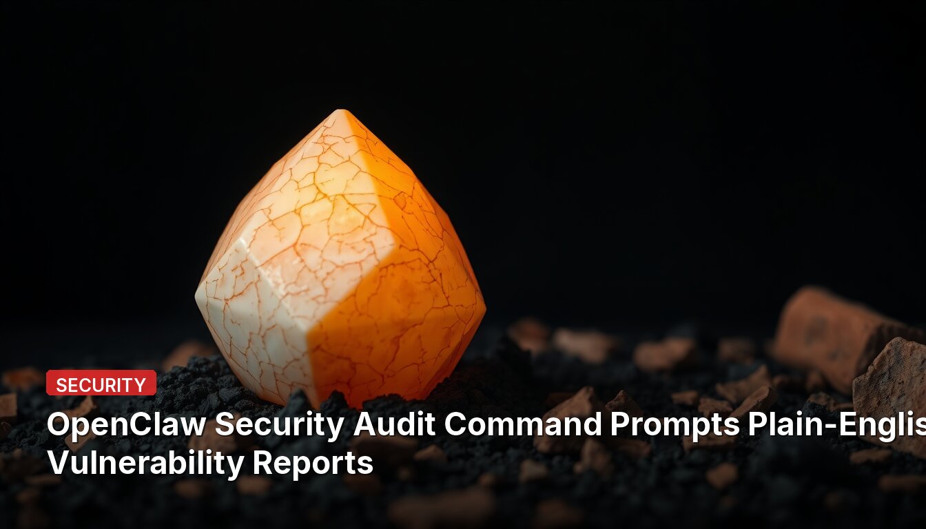 OpenClaw Security Audit Command Prompts Plain-English Vulnerability Reports