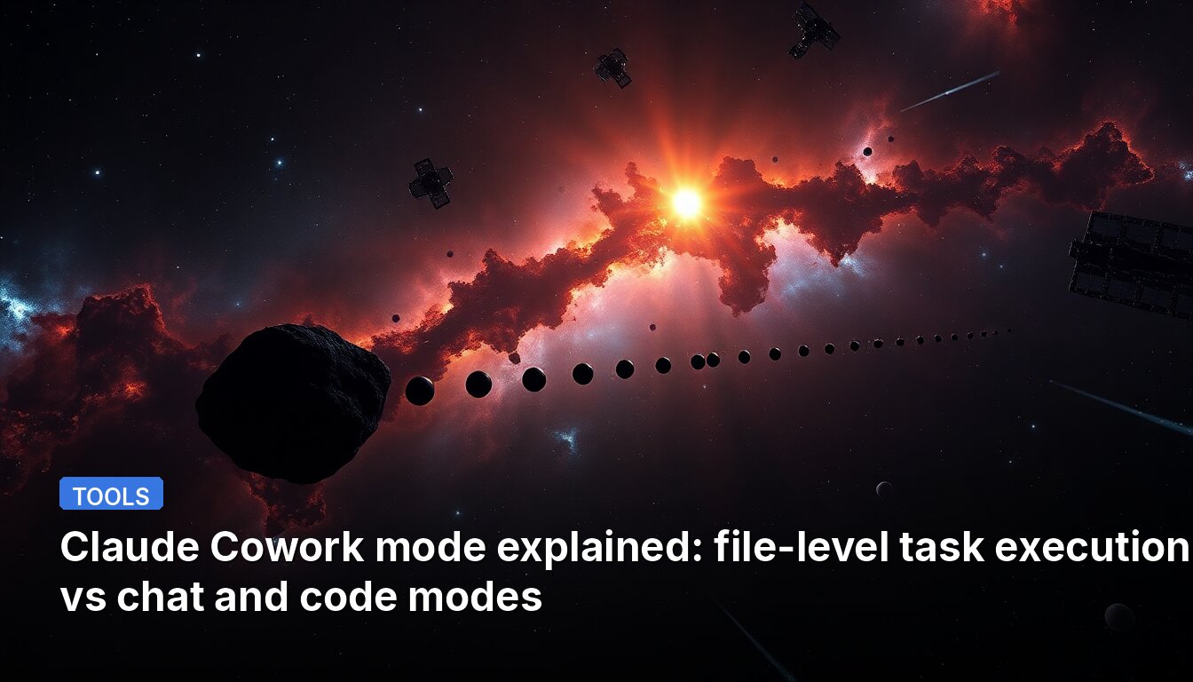 Claude Cowork mode explained: file-level task execution vs chat and code modes