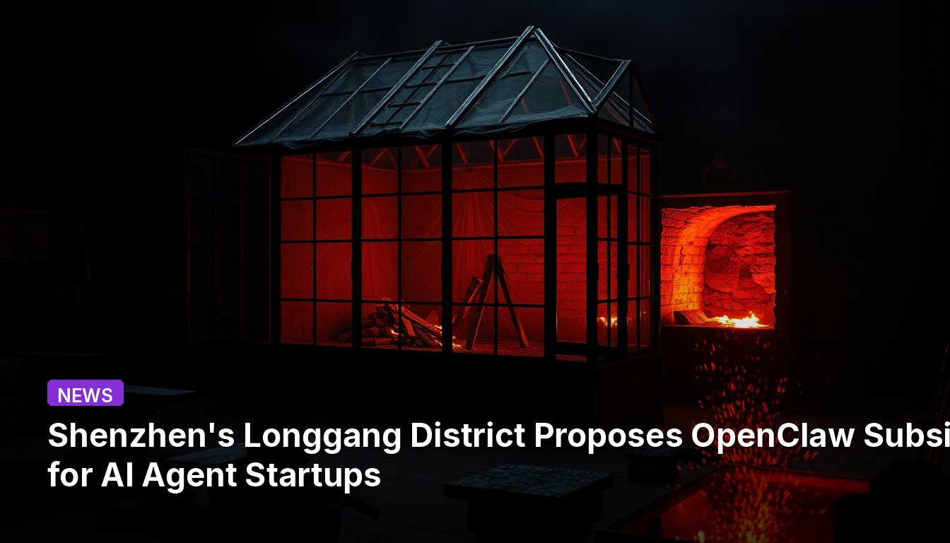 Shenzhen's Longgang District Proposes OpenClaw Subsidies for AI Agent Startups