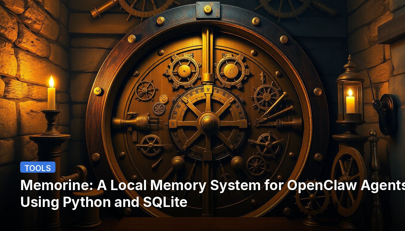 Memorine: A Local Memory System for OpenClaw Agents Using Python and SQLite