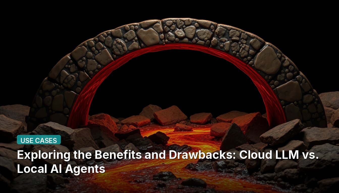 Exploring the Benefits and Drawbacks: Cloud LLM vs. Local AI Agents