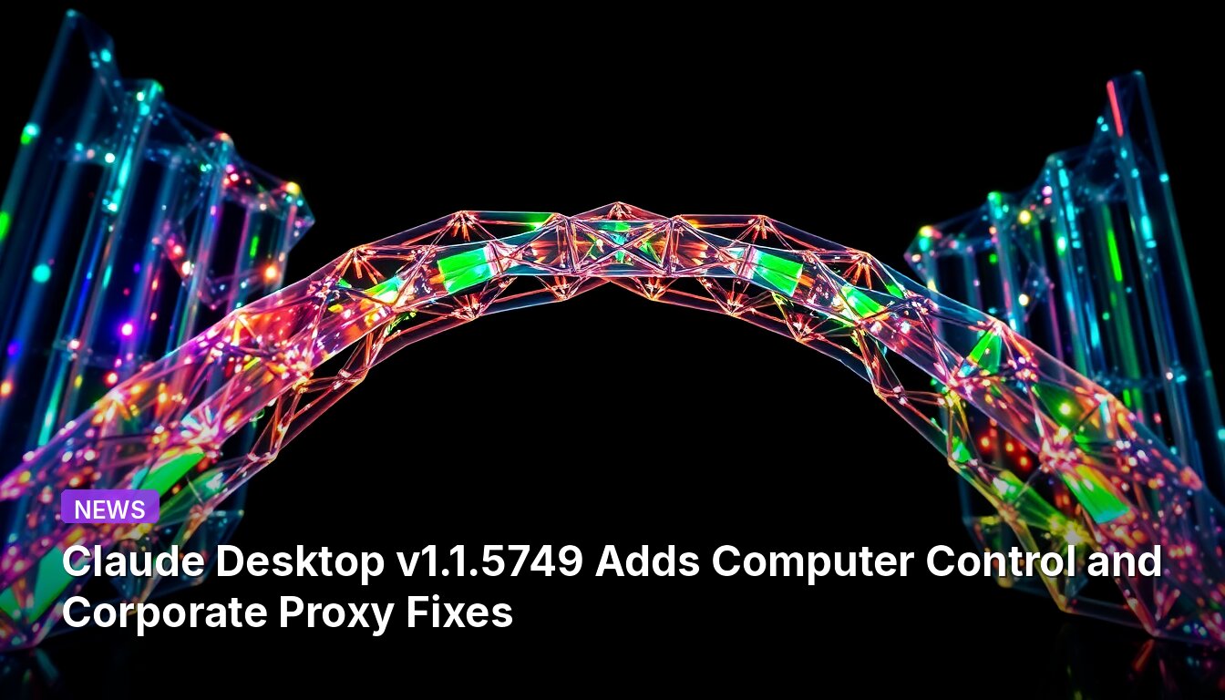 Claude Desktop v1.1.5749 Adds Computer Control and Corporate Proxy Fixes