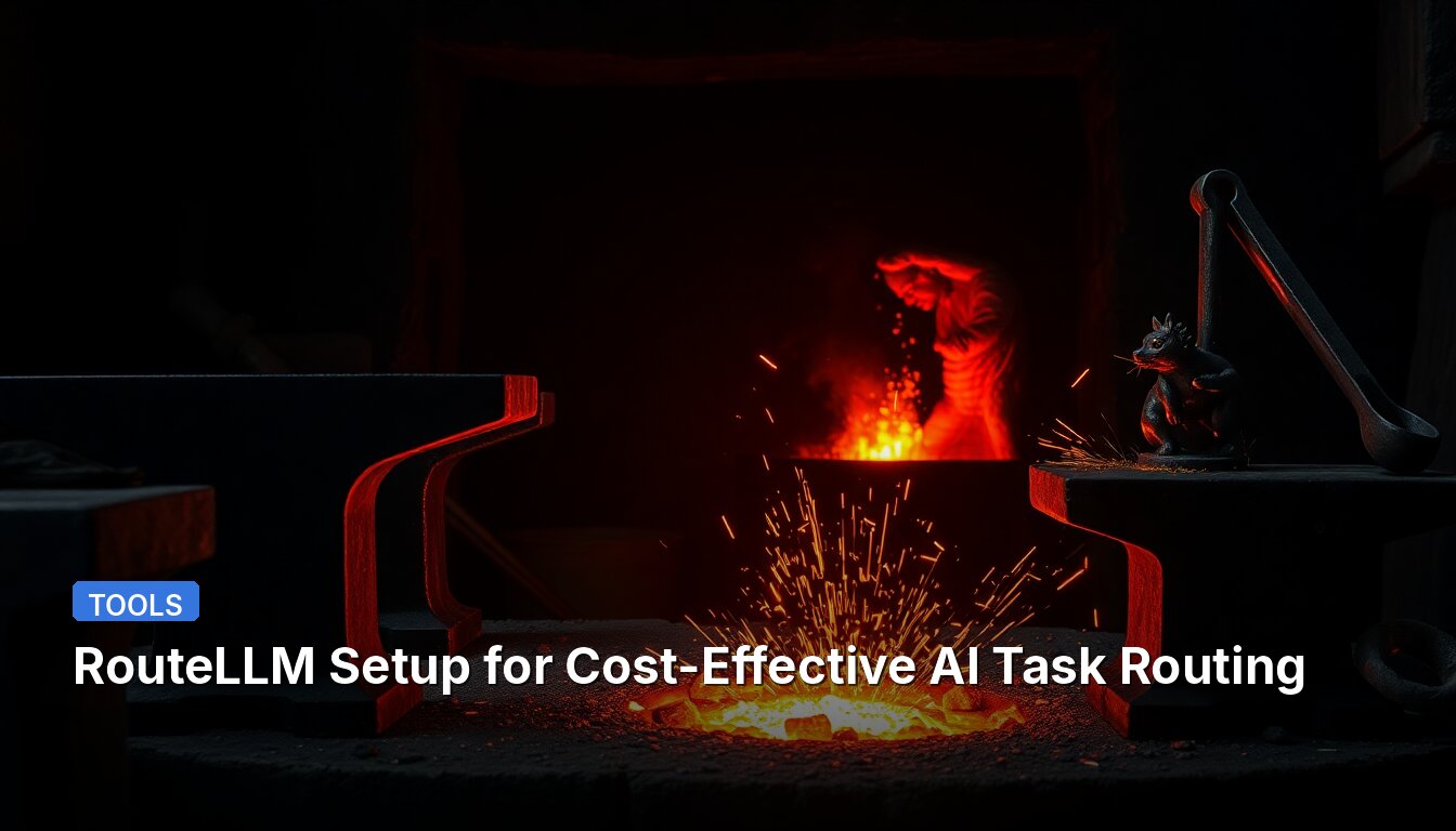 RouteLLM Setup for Cost-Effective AI Task Routing