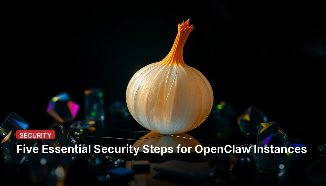 Five Essential Security Steps for OpenClaw Instances