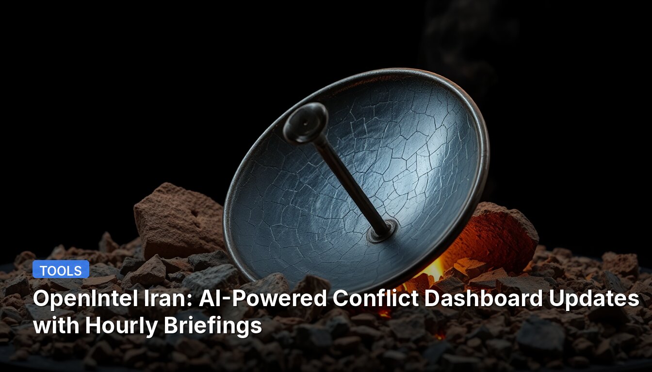 OpenIntel Iran: AI-Powered Conflict Dashboard Updates with Hourly Briefings