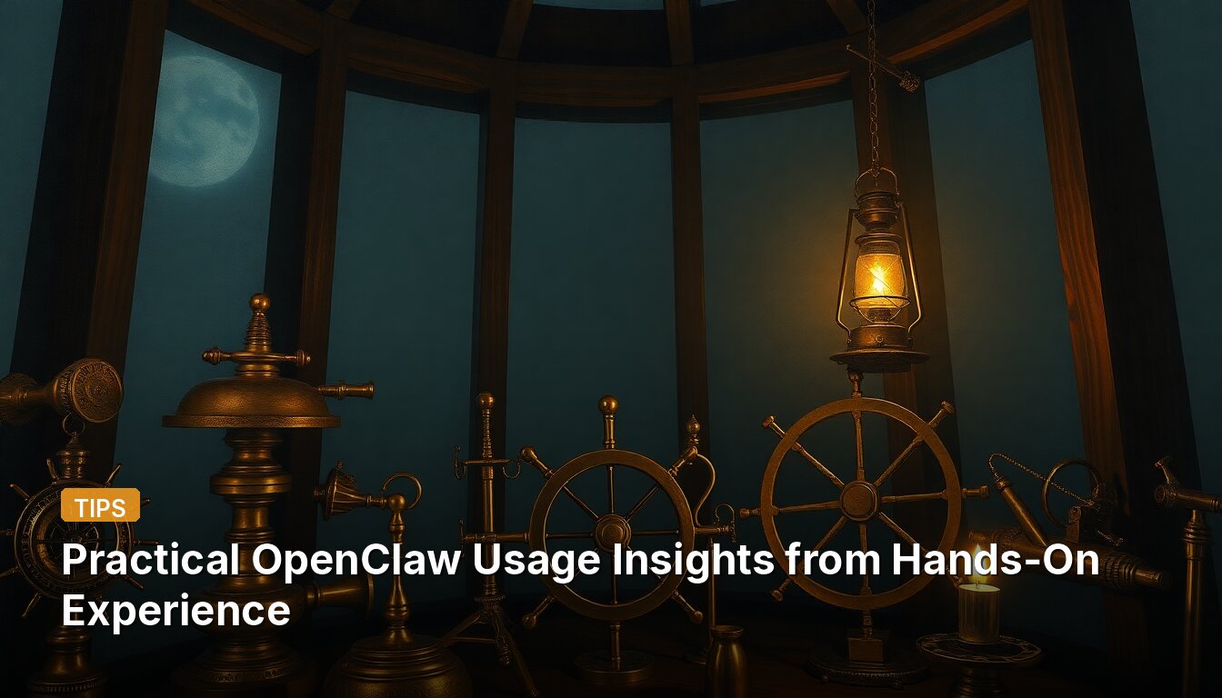 Practical OpenClaw Usage Insights from Hands-On Experience