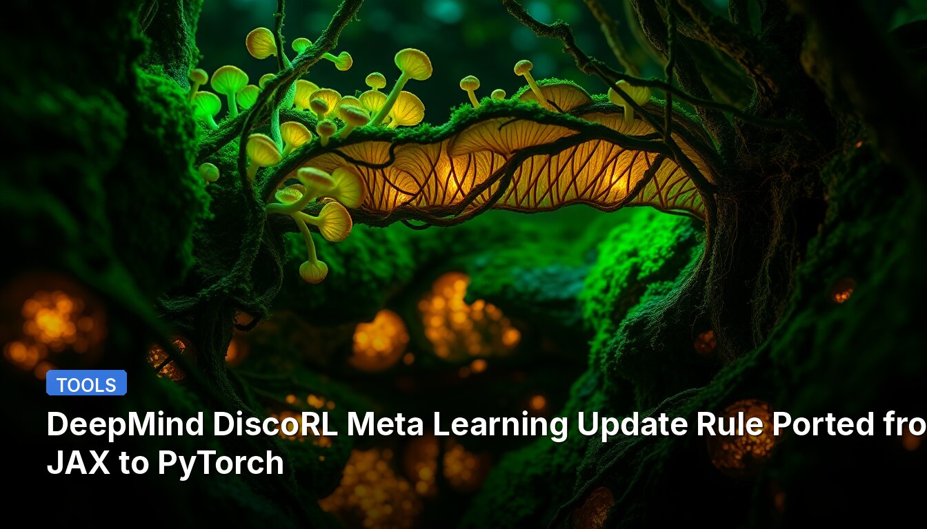 DeepMind DiscoRL Meta Learning Update Rule Ported from JAX to PyTorch