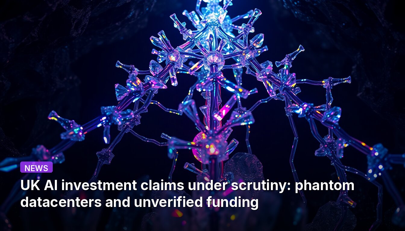 UK AI investment claims under scrutiny: phantom datacenters and unverified funding