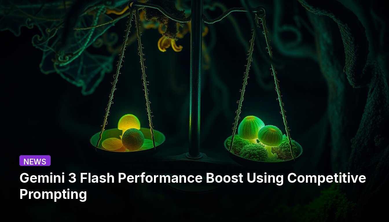 Gemini 3 Flash Performance Boost Using Competitive Prompting