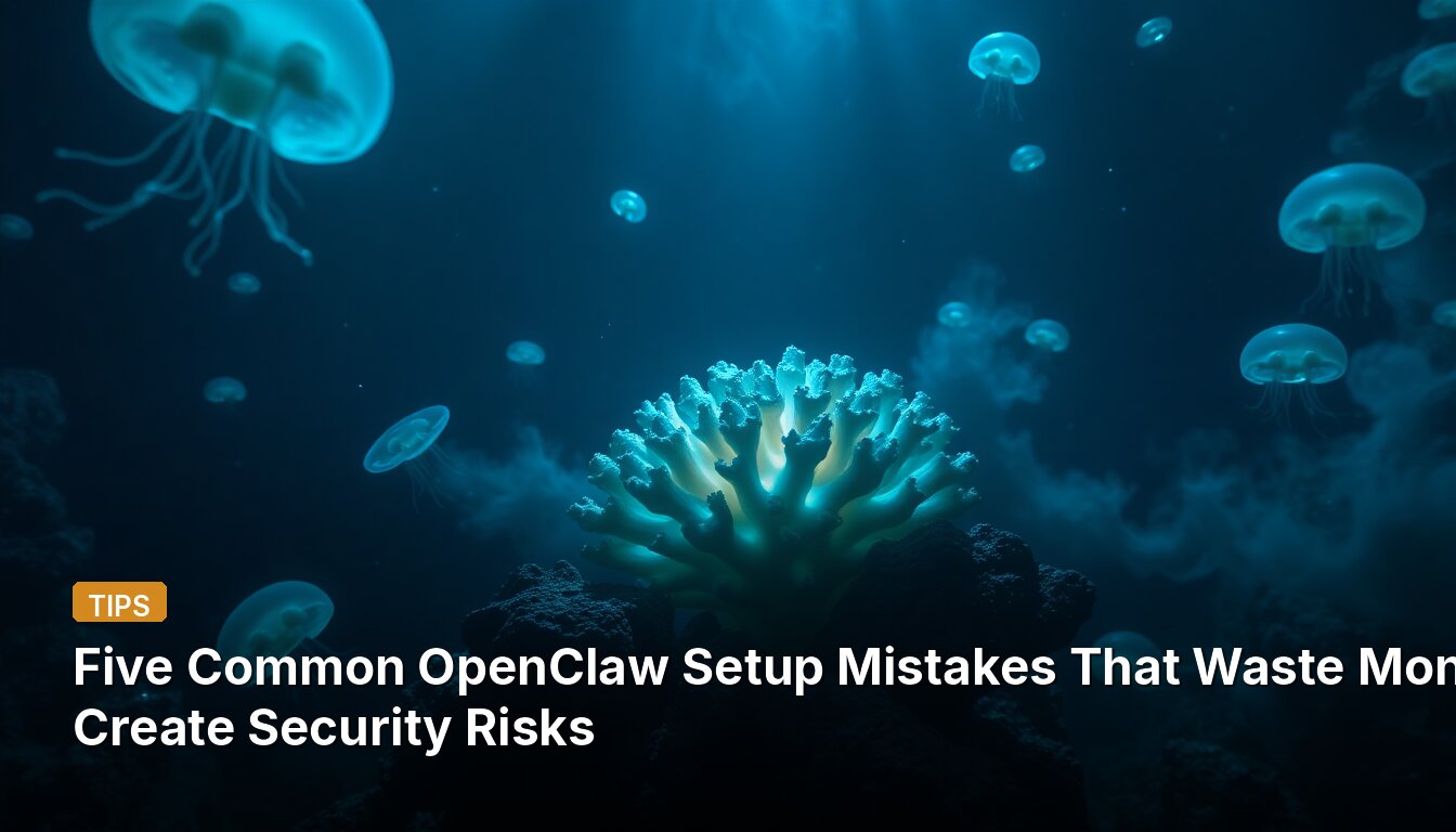 Five Common OpenClaw Setup Mistakes That Waste Money and Create Security Risks