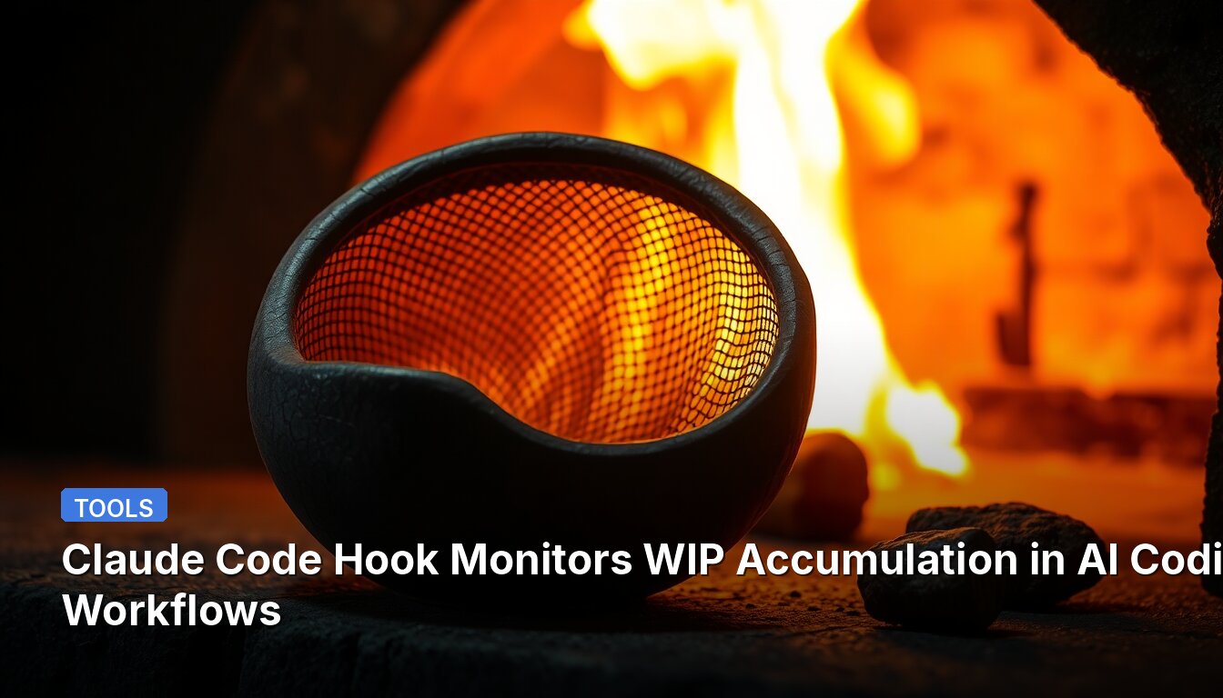 Claude Code Hook Monitors WIP Accumulation in AI Coding Workflows