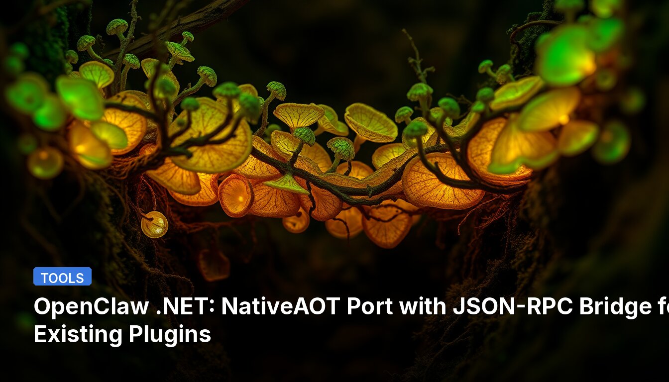 OpenClaw .NET: NativeAOT Port with JSON-RPC Bridge for Existing Plugins