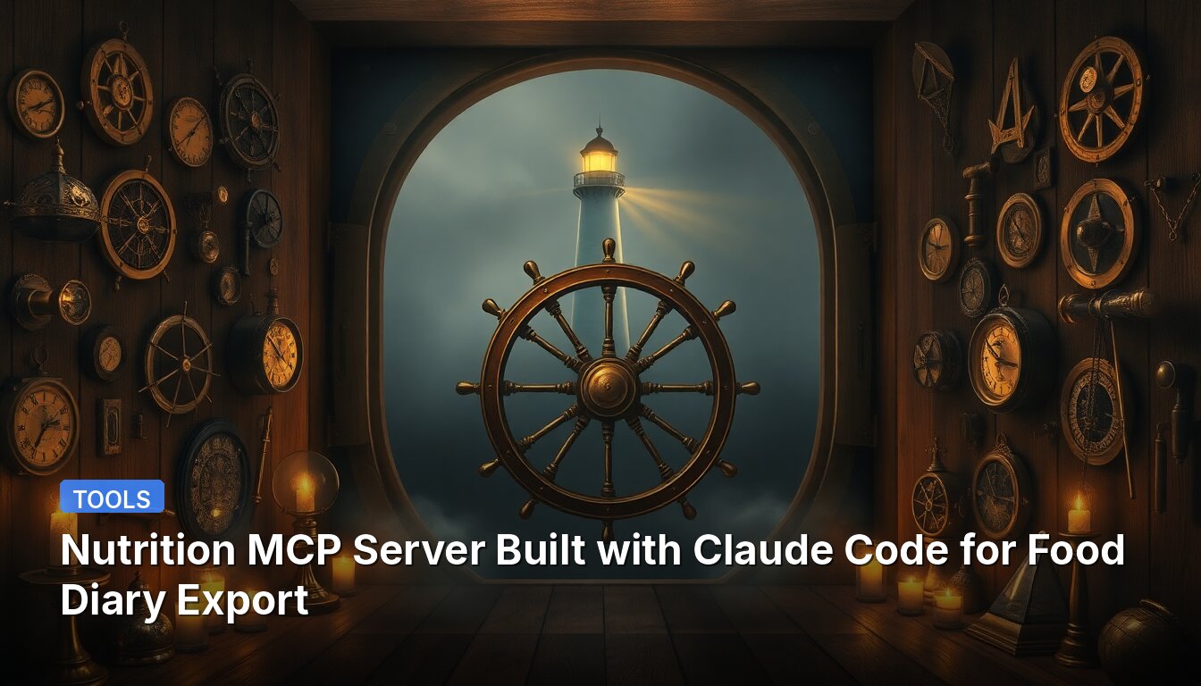Nutrition MCP Server Built with Claude Code for Food Diary Export