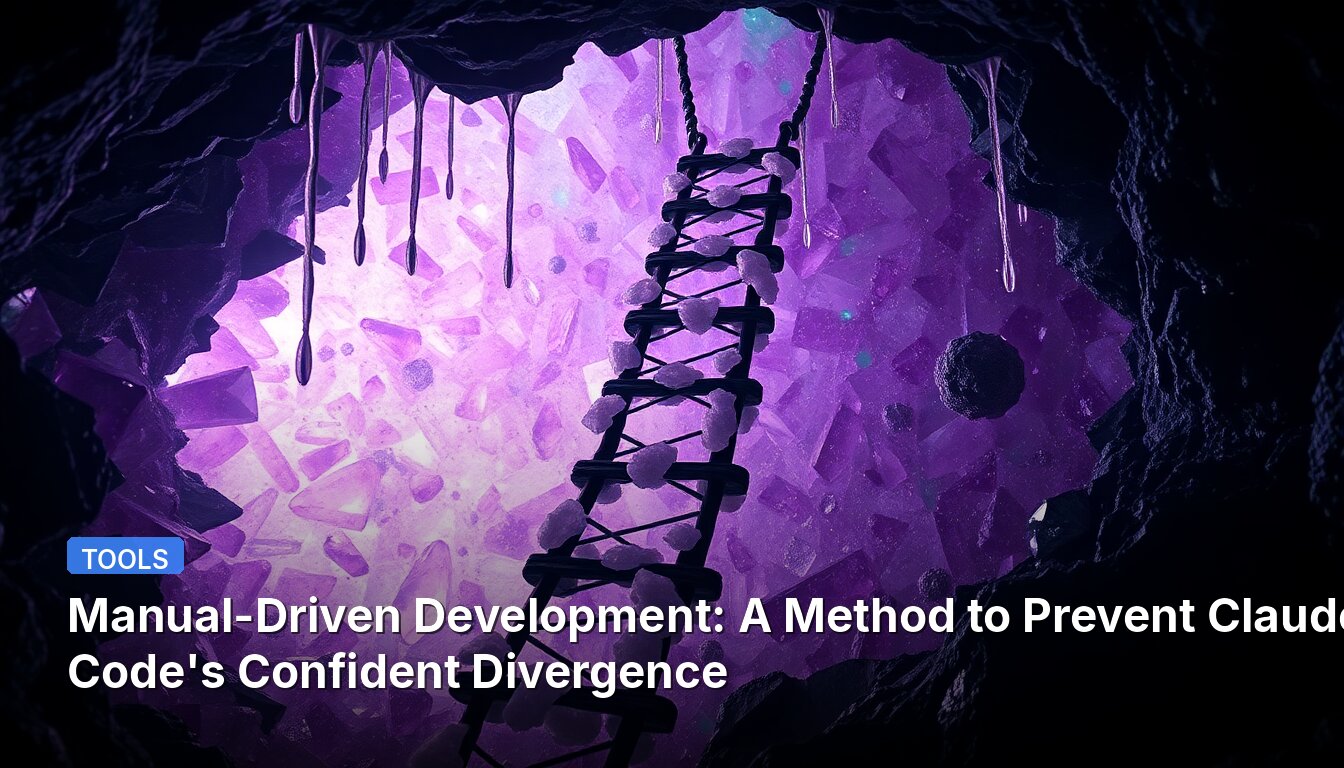 Manual-Driven Development: A Method to Prevent Claude Code's Confident Divergence