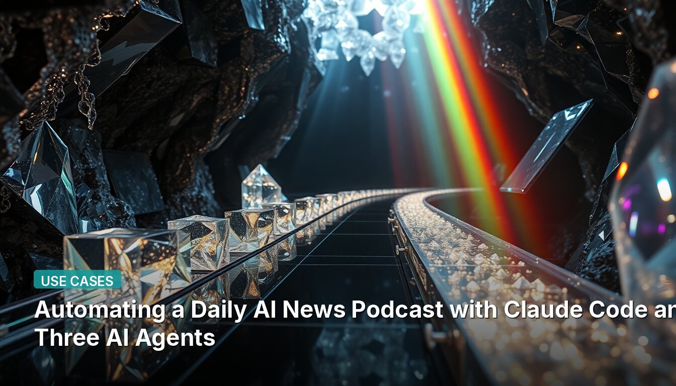Automating a Daily AI News Podcast with Claude Code and Three AI Agents