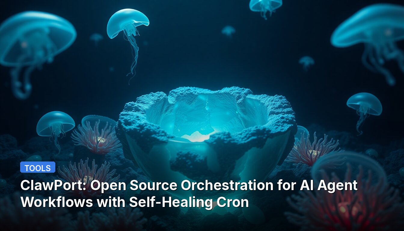 ClawPort: Open Source Orchestration for AI Agent Workflows with Self-Healing Cron