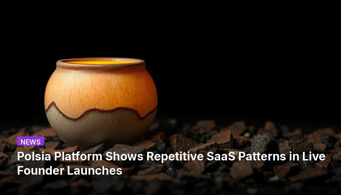 Polsia Platform Shows Repetitive SaaS Patterns in Live Founder Launches