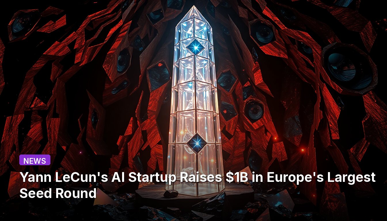 Yann LeCun's AI Startup Raises $1B in Europe's Largest Seed Round
