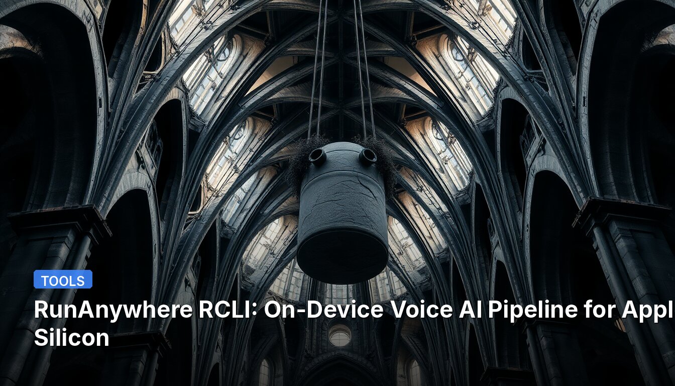 RunAnywhere RCLI: On-Device Voice AI Pipeline for Apple Silicon