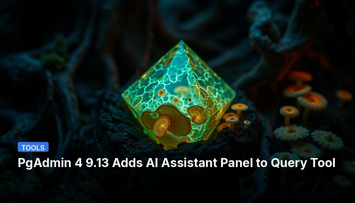 PgAdmin 4 9.13 Adds AI Assistant Panel to Query Tool