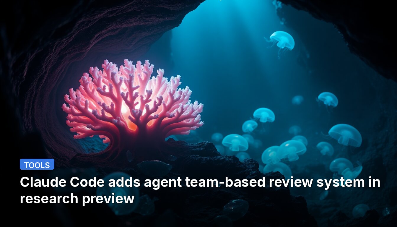 Claude Code adds agent team-based review system in research preview