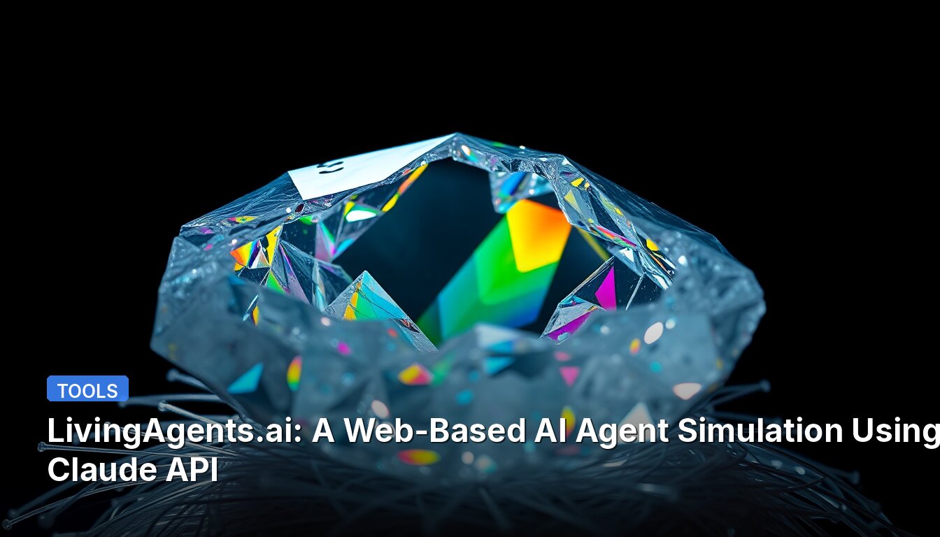 LivingAgents.ai: A Web-Based AI Agent Simulation Using Claude API