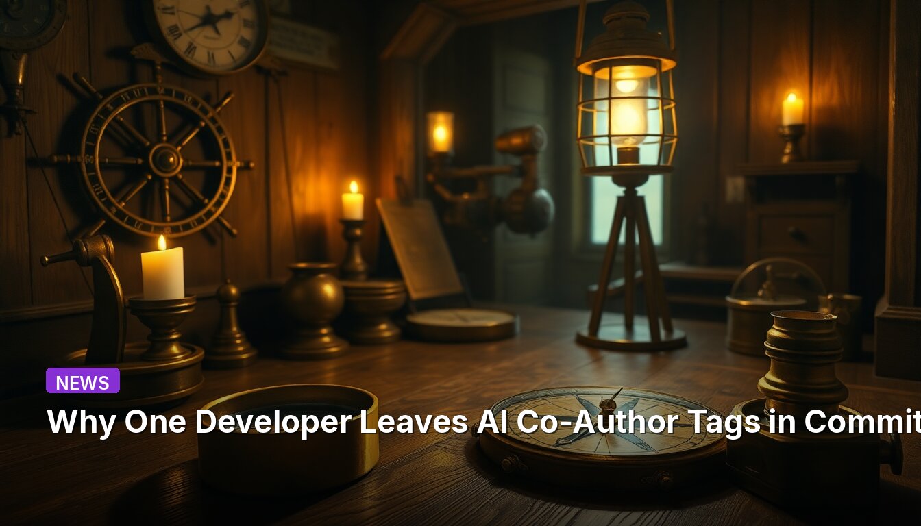 Why One Developer Leaves AI Co-Author Tags in Commits
