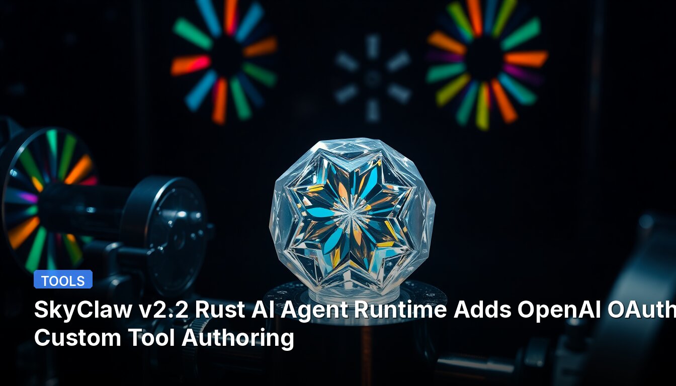 SkyClaw v2.2 Rust AI Agent Runtime Adds OpenAI OAuth and Custom Tool Authoring