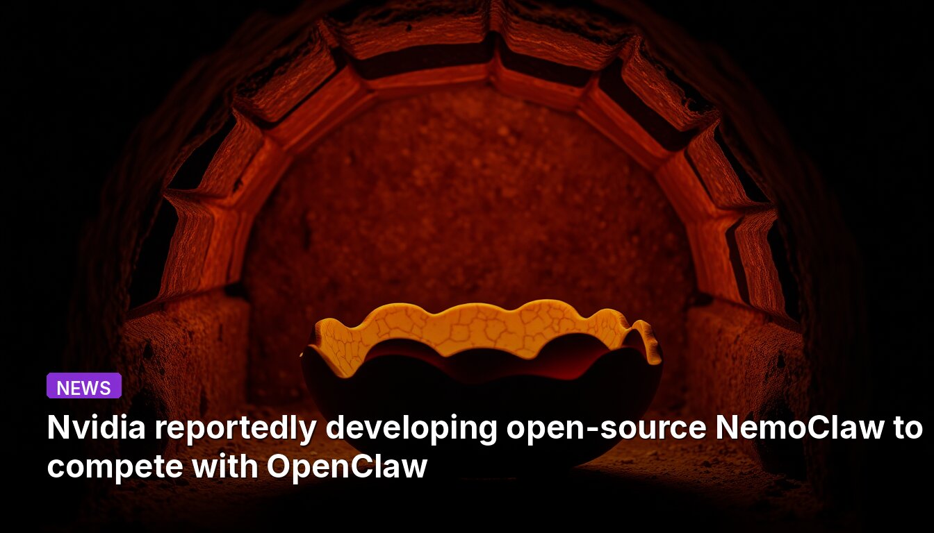 Nvidia reportedly developing open-source NemoClaw to compete with OpenClaw