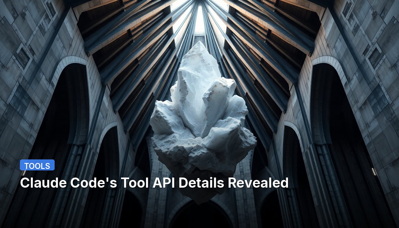 Claude Code's Tool API Details Revealed