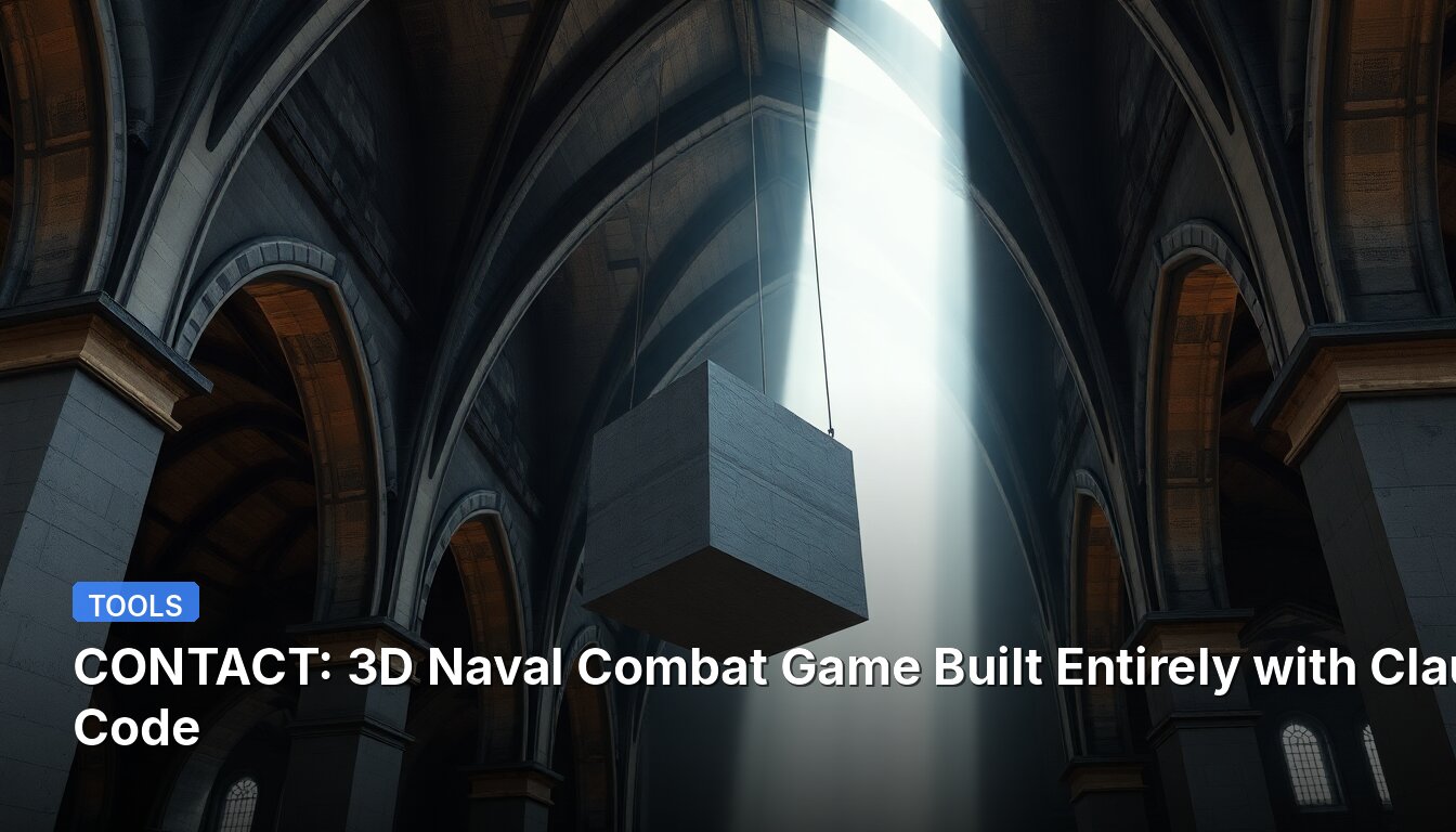 CONTACT: 3D Naval Combat Game Built Entirely with Claude Code
