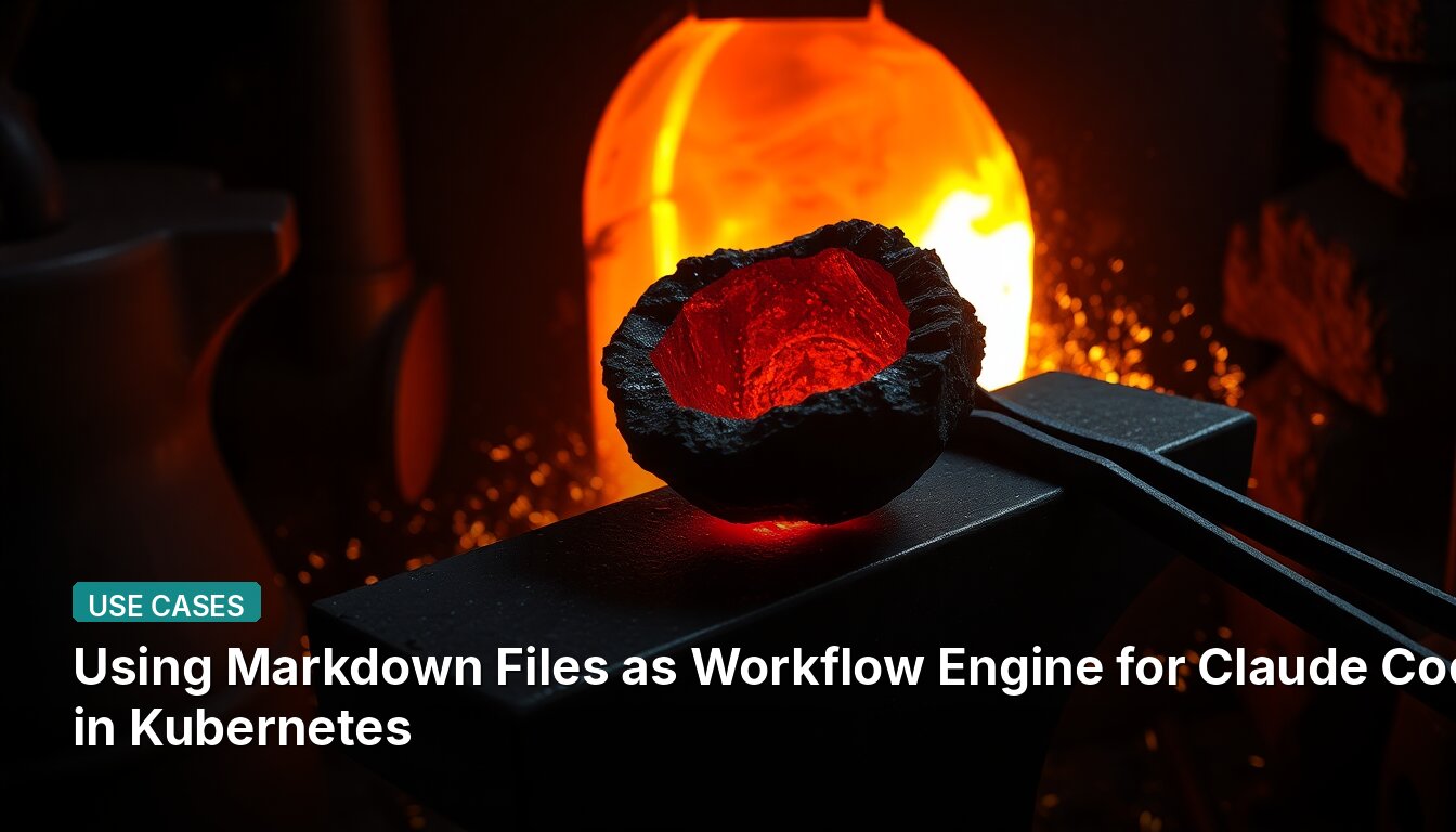 Using Markdown Files as Workflow Engine for Claude Code in Kubernetes