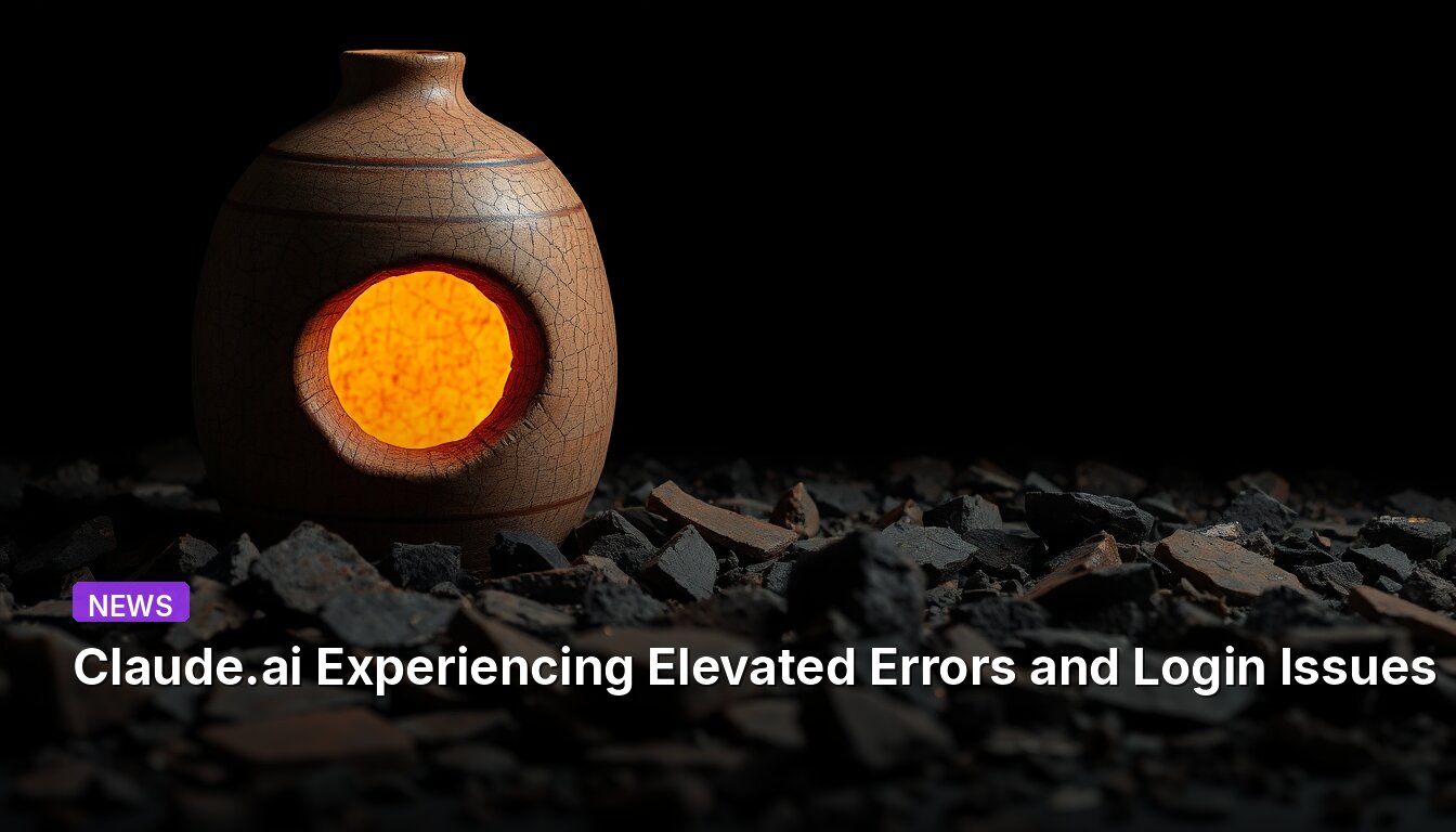 Claude.ai Experiencing Elevated Errors and Login Issues