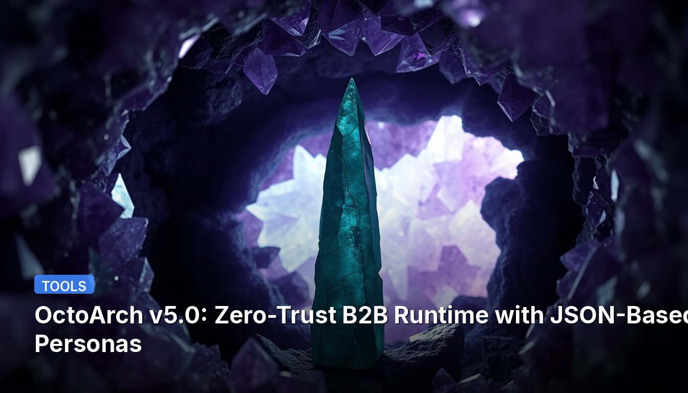 OctoArch v5.0: Zero-Trust B2B Runtime with JSON-Based AI Personas