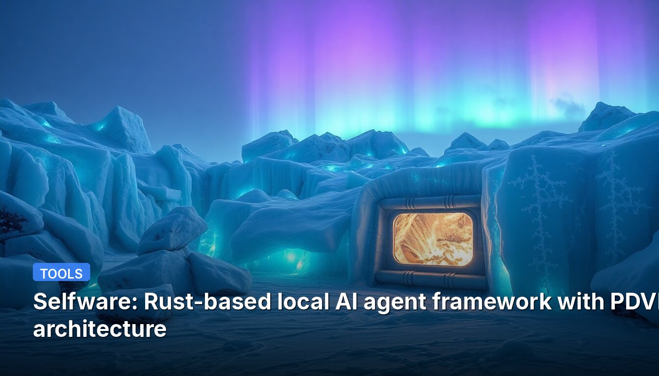 Selfware: Rust-based local AI agent framework with PDVR architecture