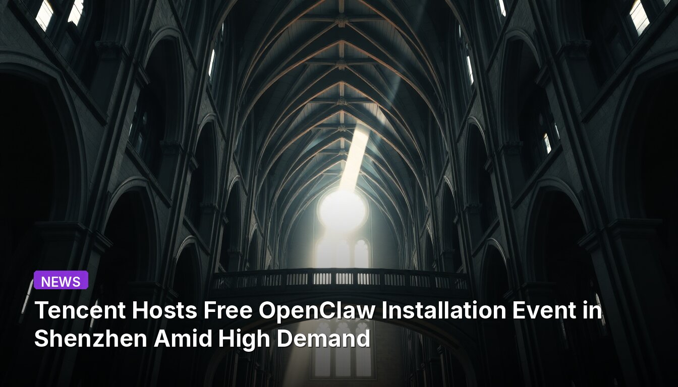 Tencent Hosts Free OpenClaw Installation Event in Shenzhen Amid High Demand